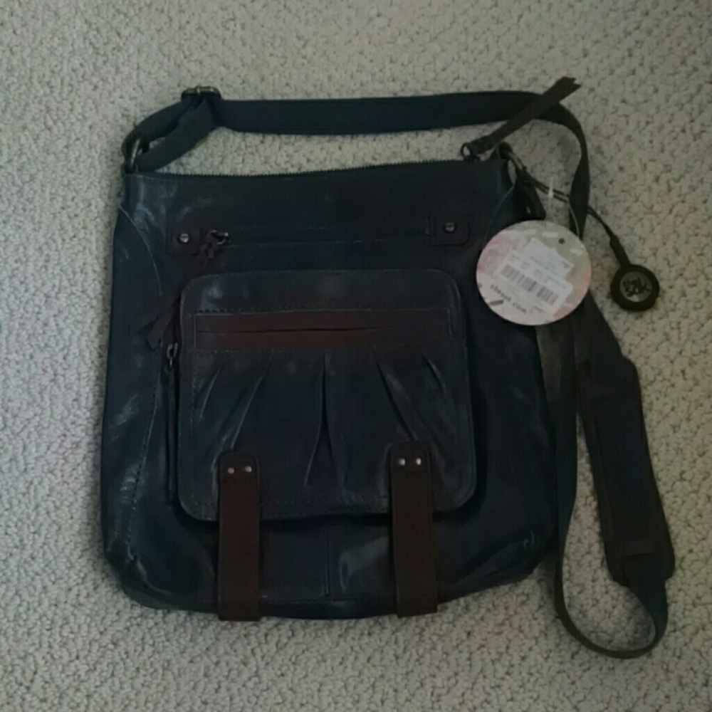 The Sak navy blue purse
